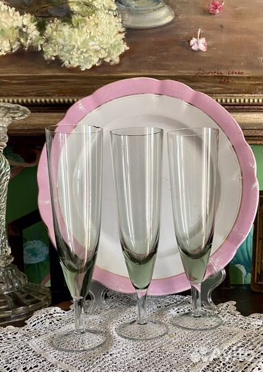 Фужеры шампаньки гхз СССР