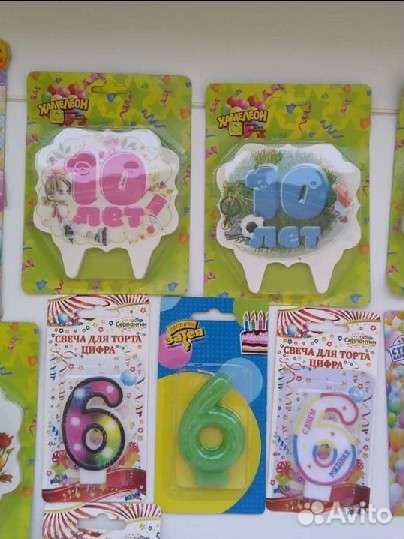 Свечи в торт