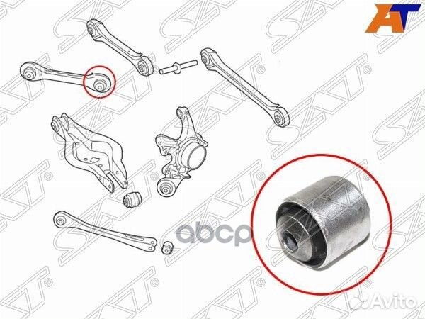 Сайлентблок задней верхней поперечной тяги BMW