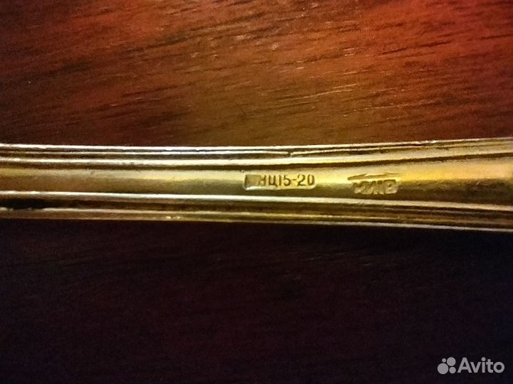 Набор столовых приборов мельхиор СССР