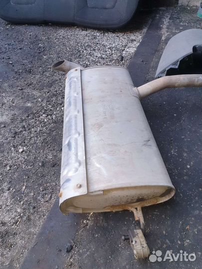 Глушитель задняя часть kia sportage 3 2wd