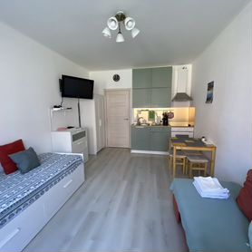 Квартира-студия, 24,7 м², 2 кровати