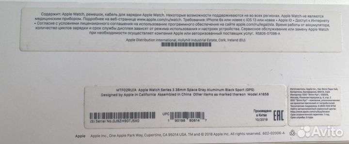 Apple watch,series 3 38mm