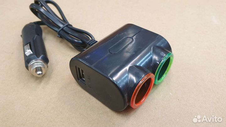 Авто разветвитель на 2 