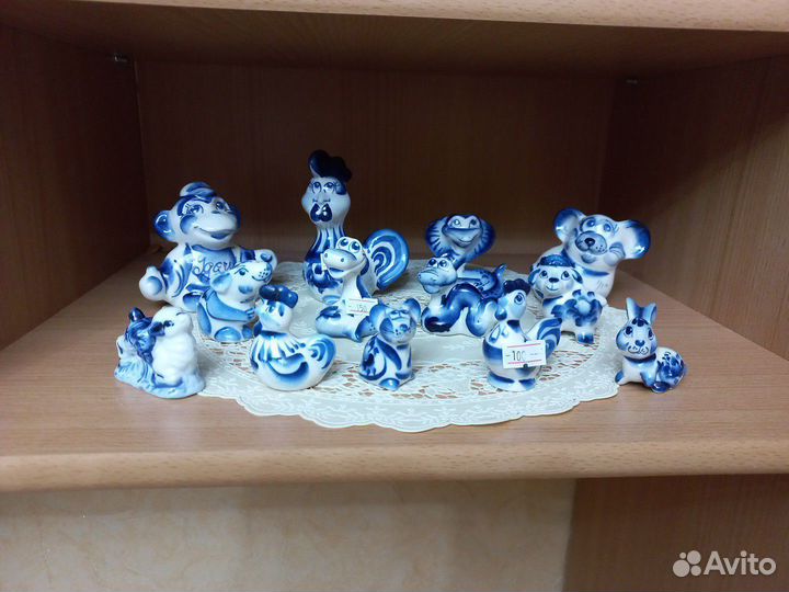 Гжель фигурки