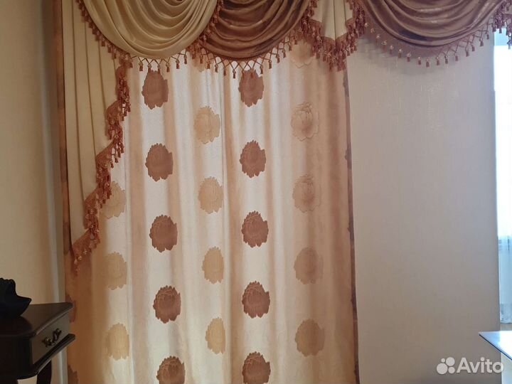 Ламбрекен 6 метров, шторы