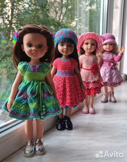 Вяжу на заказ одежду для кукол Paola Reina и др