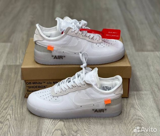 Новые Nike Air Force 1 Off-White The Ten (40-45)