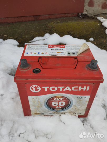 Аккумулятор автомобильный 60 ач