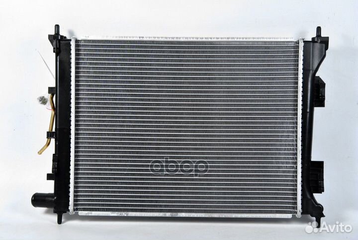 Радиатор двигателя A/T (Способ сборки сот