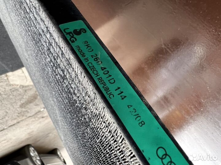 Радиатор кондиционера Audi A4 B8