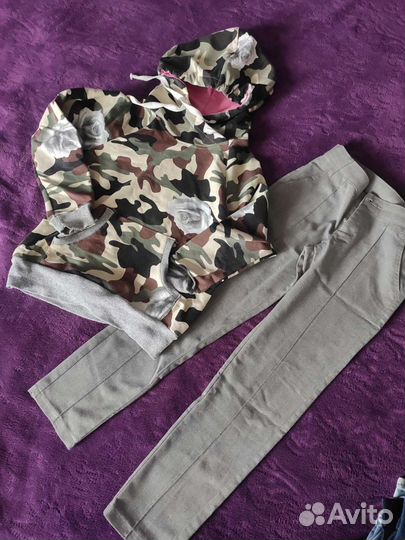 Вещи пакетом на девочку 128-134