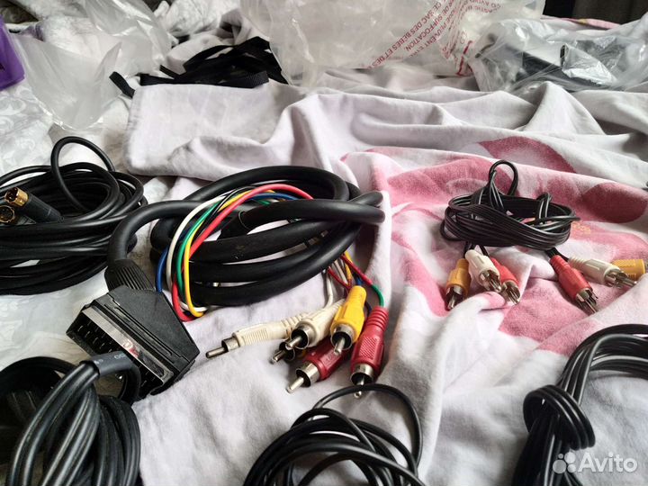 Кабели AV, тюльпан, scart, s-video, mini jack
