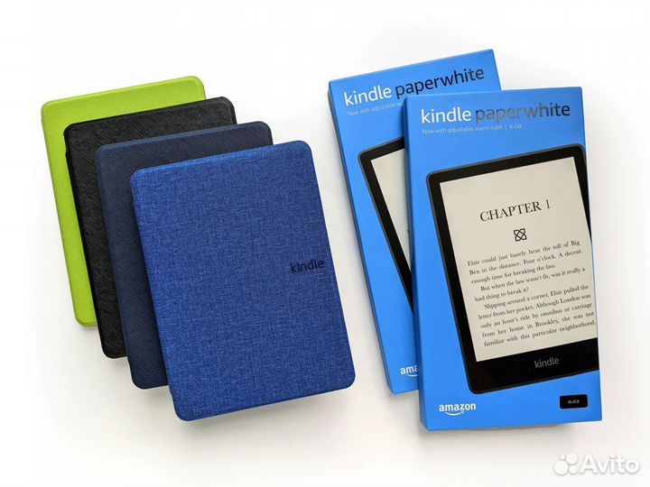 Новая книга Kindle Paperwhite 5 2021 + чехол
