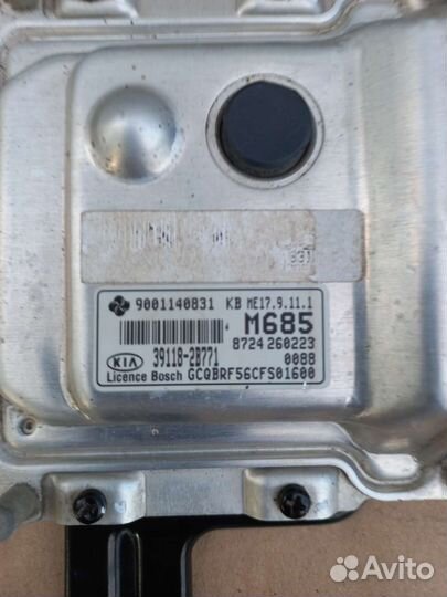 Мозги эбу на Киа Рио 3