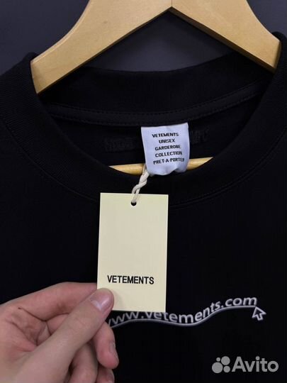 Футболка vetements оверсайз (новая коллекция)