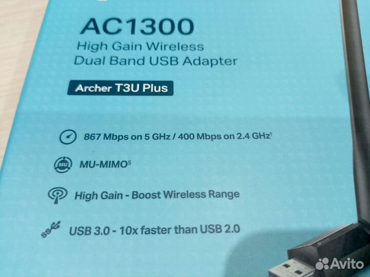 Wi fi адаптер Tp link Archer T3U Plus
