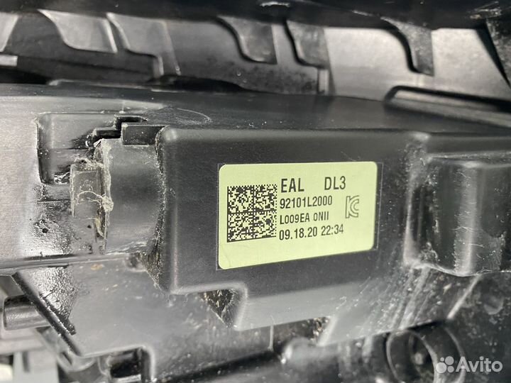 Фара левая Kia К5 92101L2000 92101-L2000