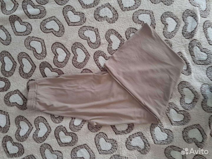 Лосины в рубчик