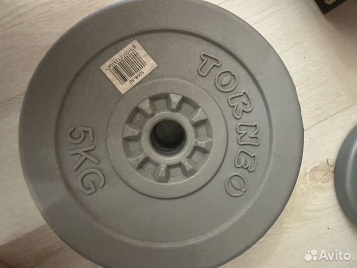 Комплект блины и гриф