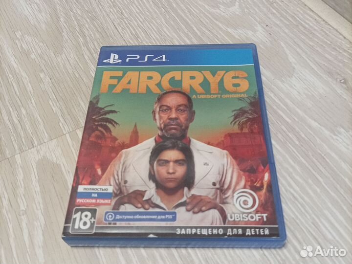 Far cry 6 ps4 диск
