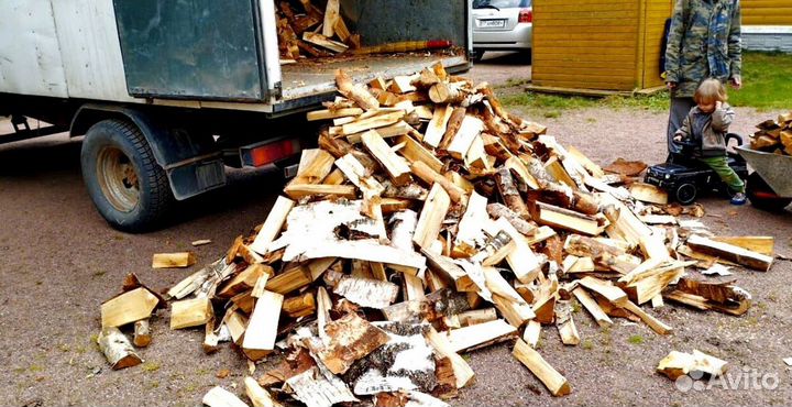 Дрова Осина подготовленные