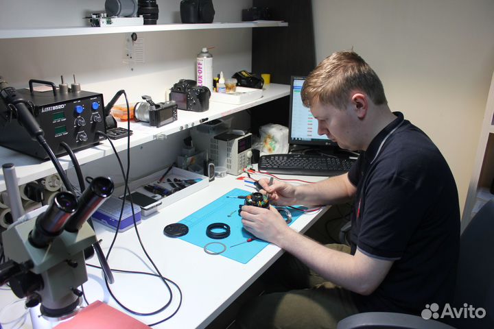 Ремонт фотоаппаратов объективов видеорегистраторов