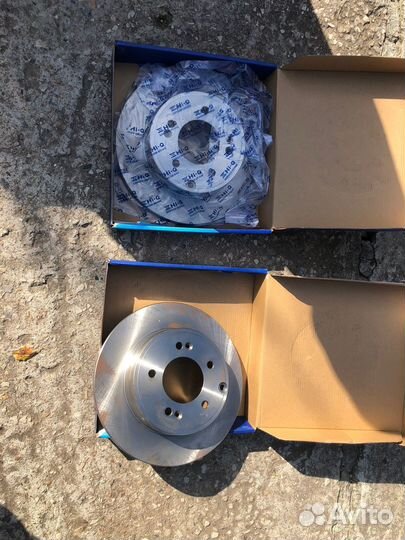 Тормозные диски задние Kia optima Sangsin SD1084