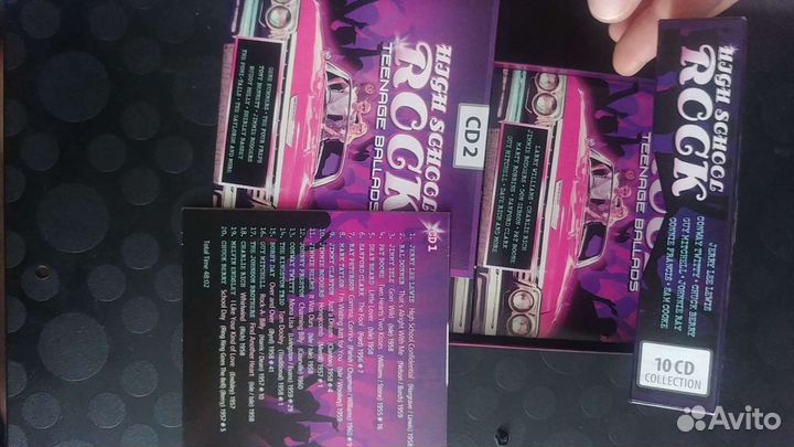 High School Rock: Teenage Ballads. 10CD