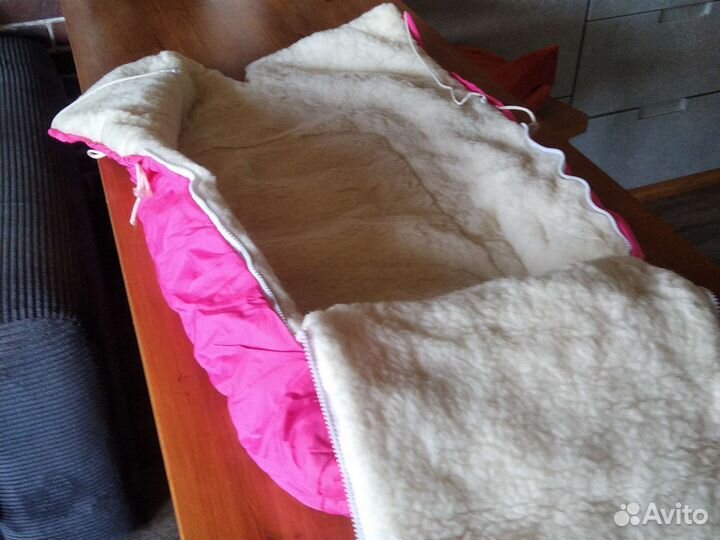 Конверт на выписку для девочки зима осень