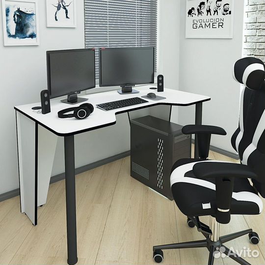 Компьютерный игровой стол Геймер (цвета)