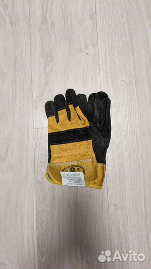 Перчатки спилковые комбинированные ангара