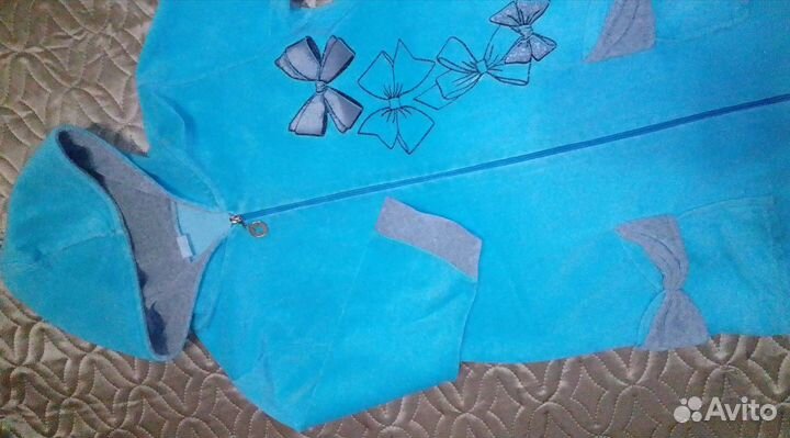 Халатик велюр, 40-42 р