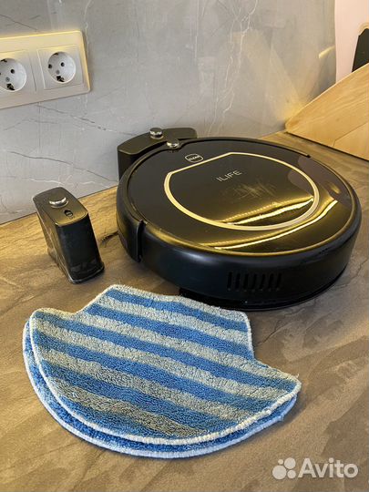 Робот пылесос ilife v55 pro (влажная уборка)