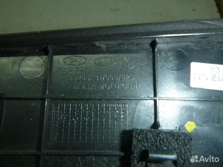 Накладка задней правой двери KIA sportage 2010