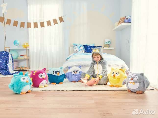 Сова Dormeo с пледом, новая, оригинал