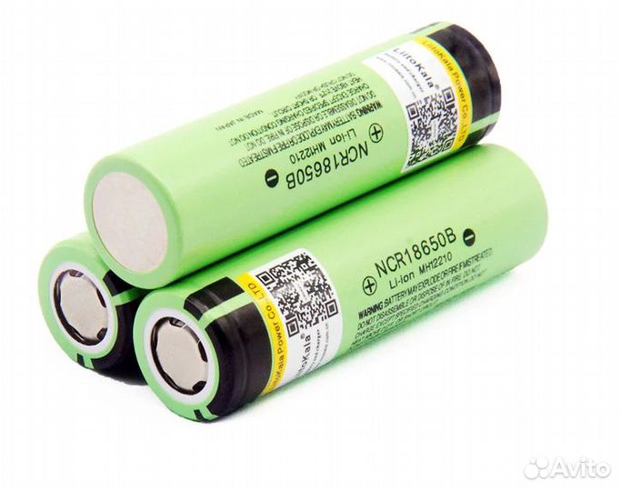 Аккумуляторы 18650 LiitoKala 3400 мА/ч