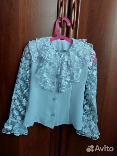 Блузки для девочки 7-8 лет