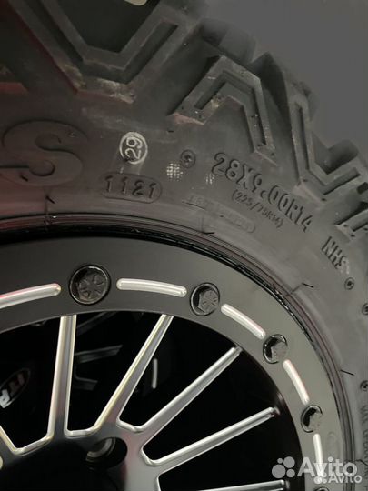 Колеса с бэдлоком для BRP Maxxis Bighorn 2.0 28 14
