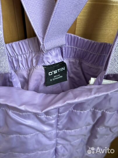 Полукомбинезон ostin демисезонный для девочки 80