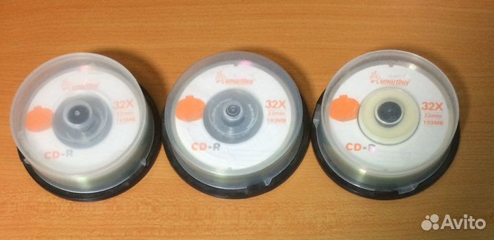 Диск оптический DVD-RW и CD-R