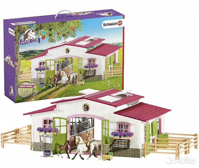 Конюшня schleich horse club