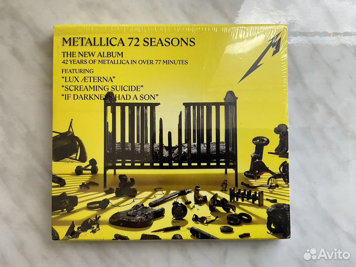 Metallica 72 seasons CD 2023 USA NEW