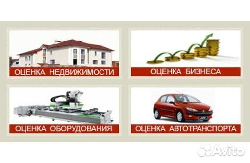 Оценка недвижимости, авто, бизнеса