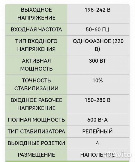 Стабилизатор напряжения defender 600