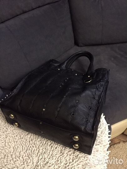 Сумка из натуральной кожи шоппер фирмы Mars Jacobs