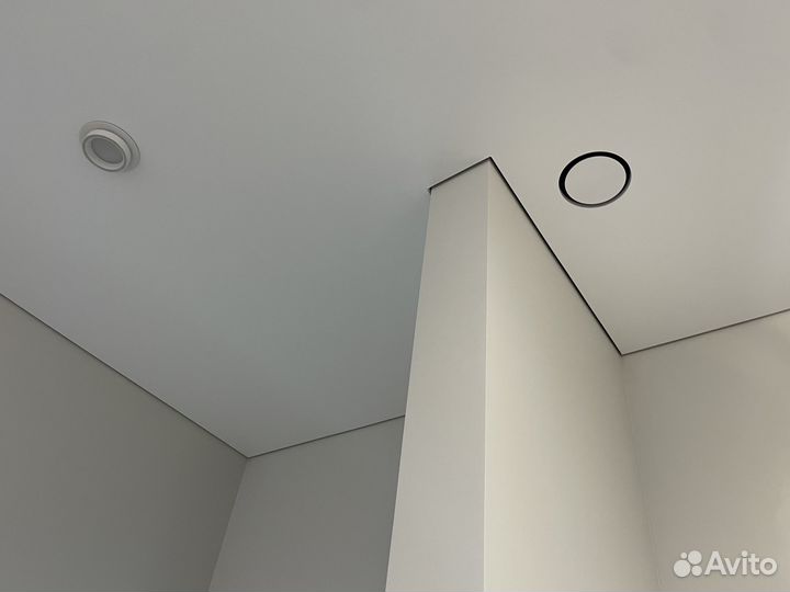 Натяжные потолки под ключ