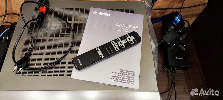 Усилитель yamaha ax 596