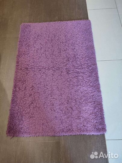 Коврик в ванную комнату 70*102 - фиолетовый