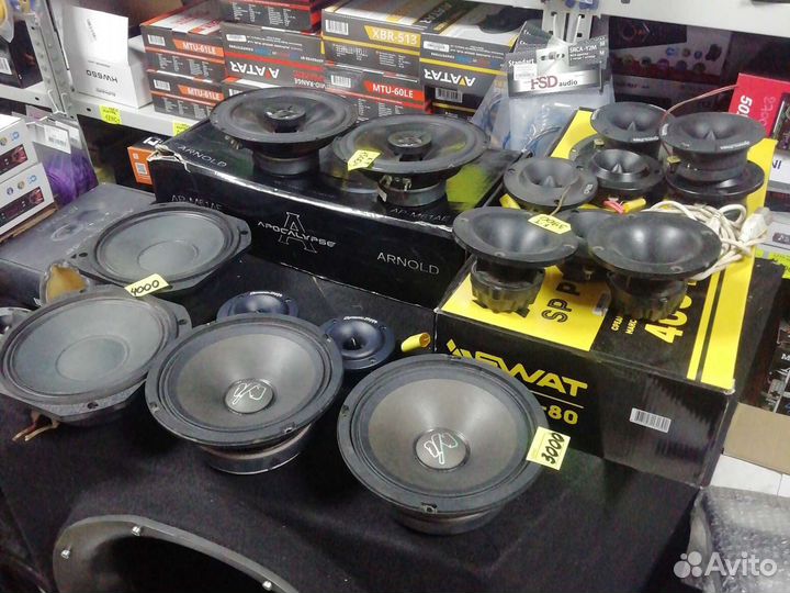 Комплект автозвука музыка в авто